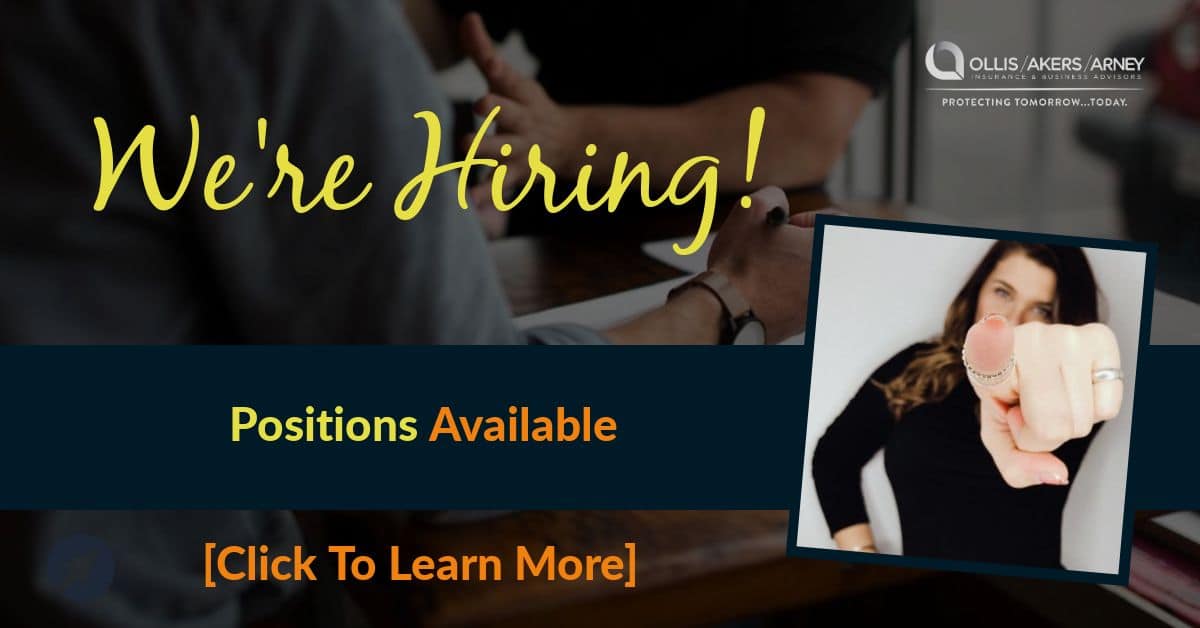 Ollis/Akers/Arney Open Positions